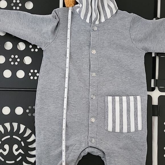 Bellybutton organic cotton hooded coverall 6M - Picture 8 of 8